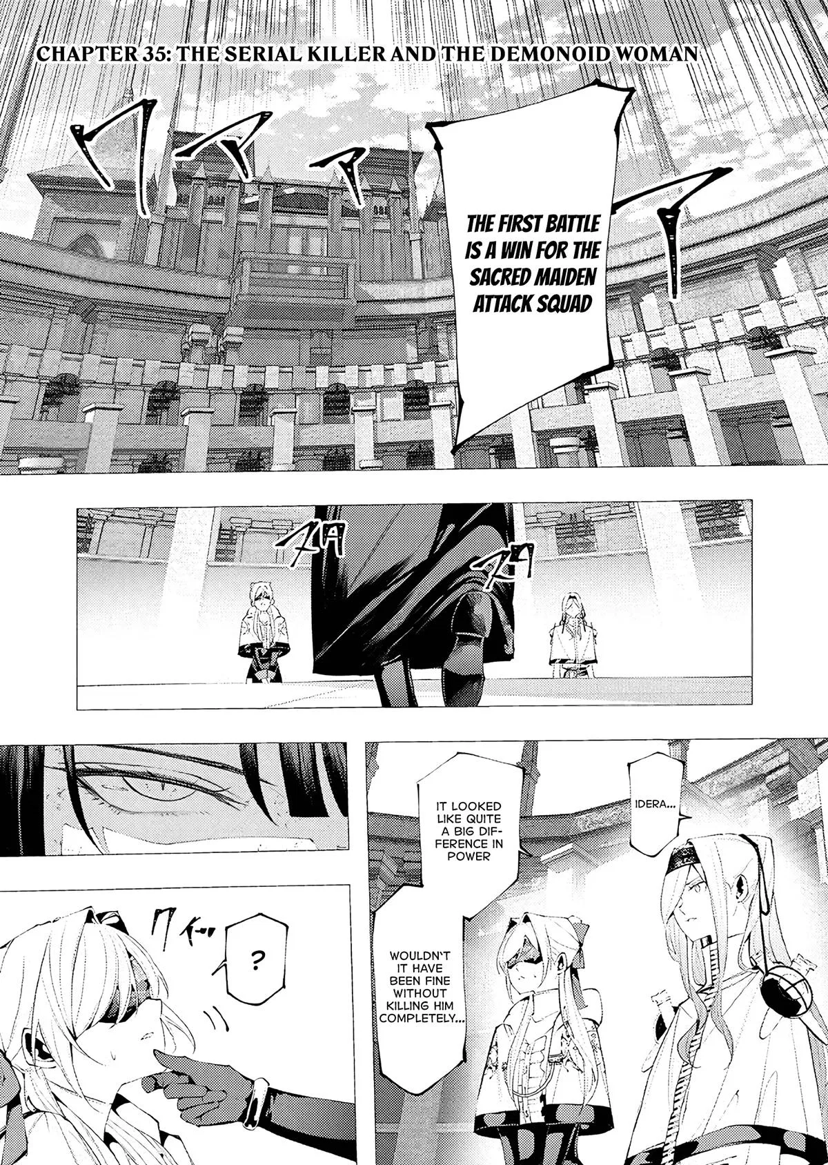 The Serial Killer Is Reincarnated into the Another World. Chapter 35 – Page 1