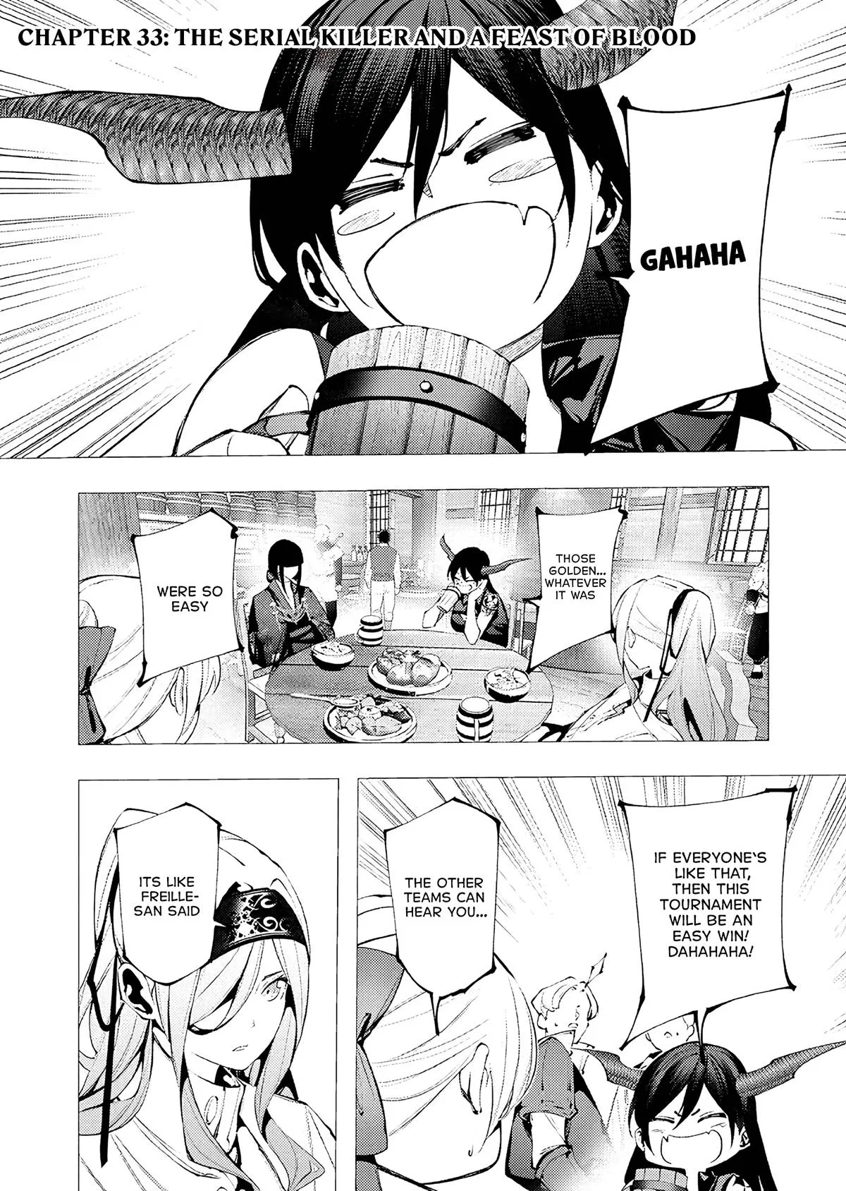 The Serial Killer Is Reincarnated into the Another World. Chapter 33 – Page 1