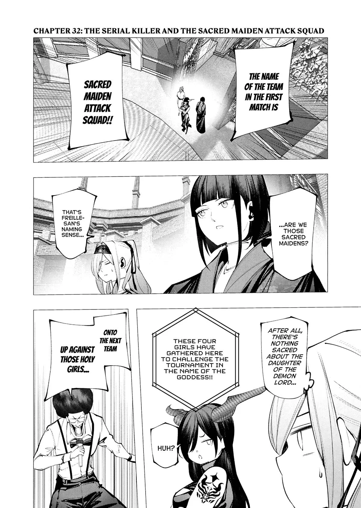 The Serial Killer Is Reincarnated into the Another World. Chapter 32 – Page 1