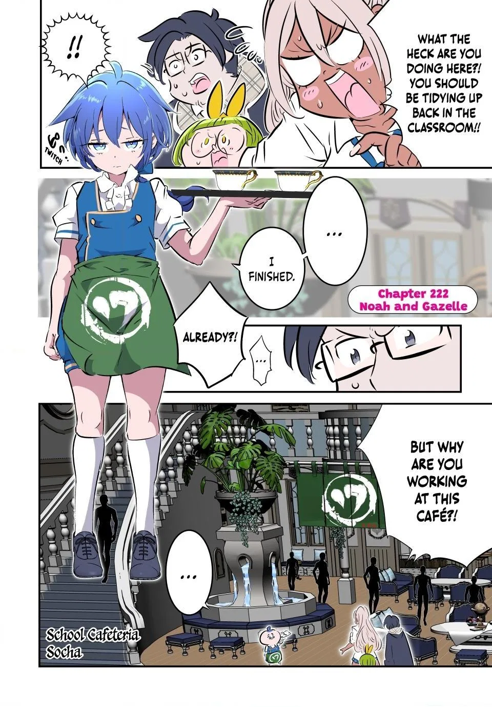 I Was Reincarnated as the 7th Prince so I Will Perfect My Magic as I Please Chapter 222 – Page 1