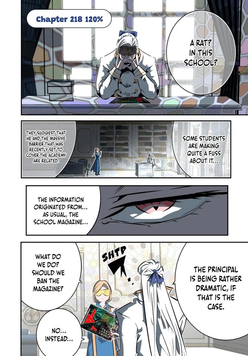 I Was Reincarnated as the 7th Prince so I Will Perfect My Magic as I Please Chapter 218 – Page 1