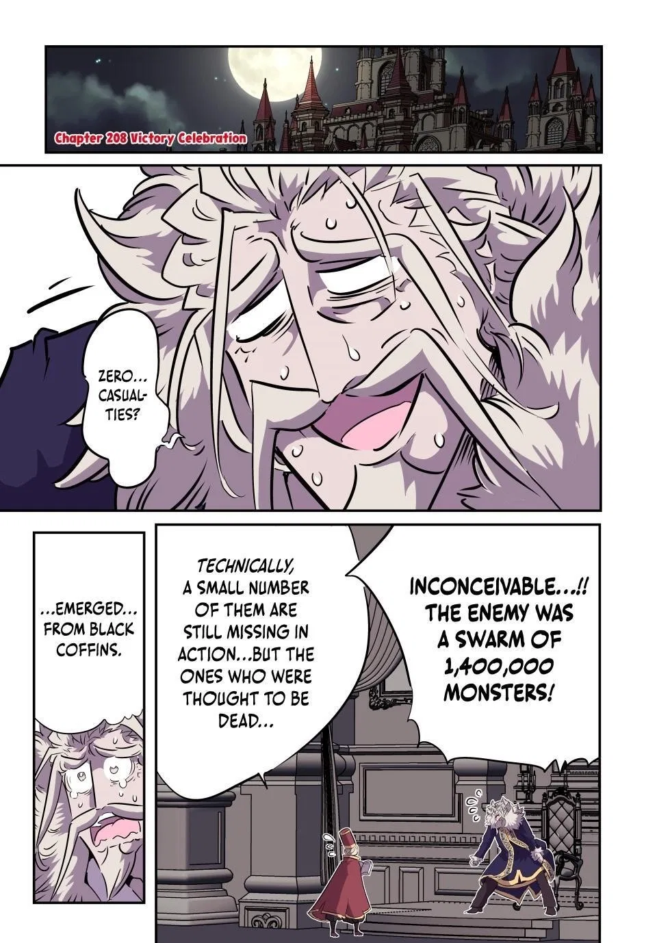 I Was Reincarnated as the 7th Prince so I Will Perfect My Magic as I Please Chapter 208 – Page 1