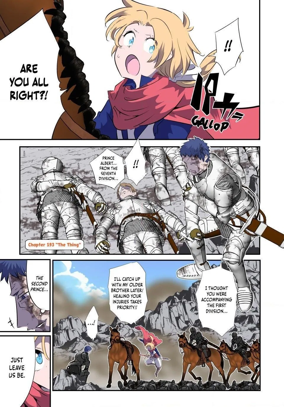 I Was Reincarnated as the 7th Prince so I Will Perfect My Magic as I Please Chapter 193 – Page 1