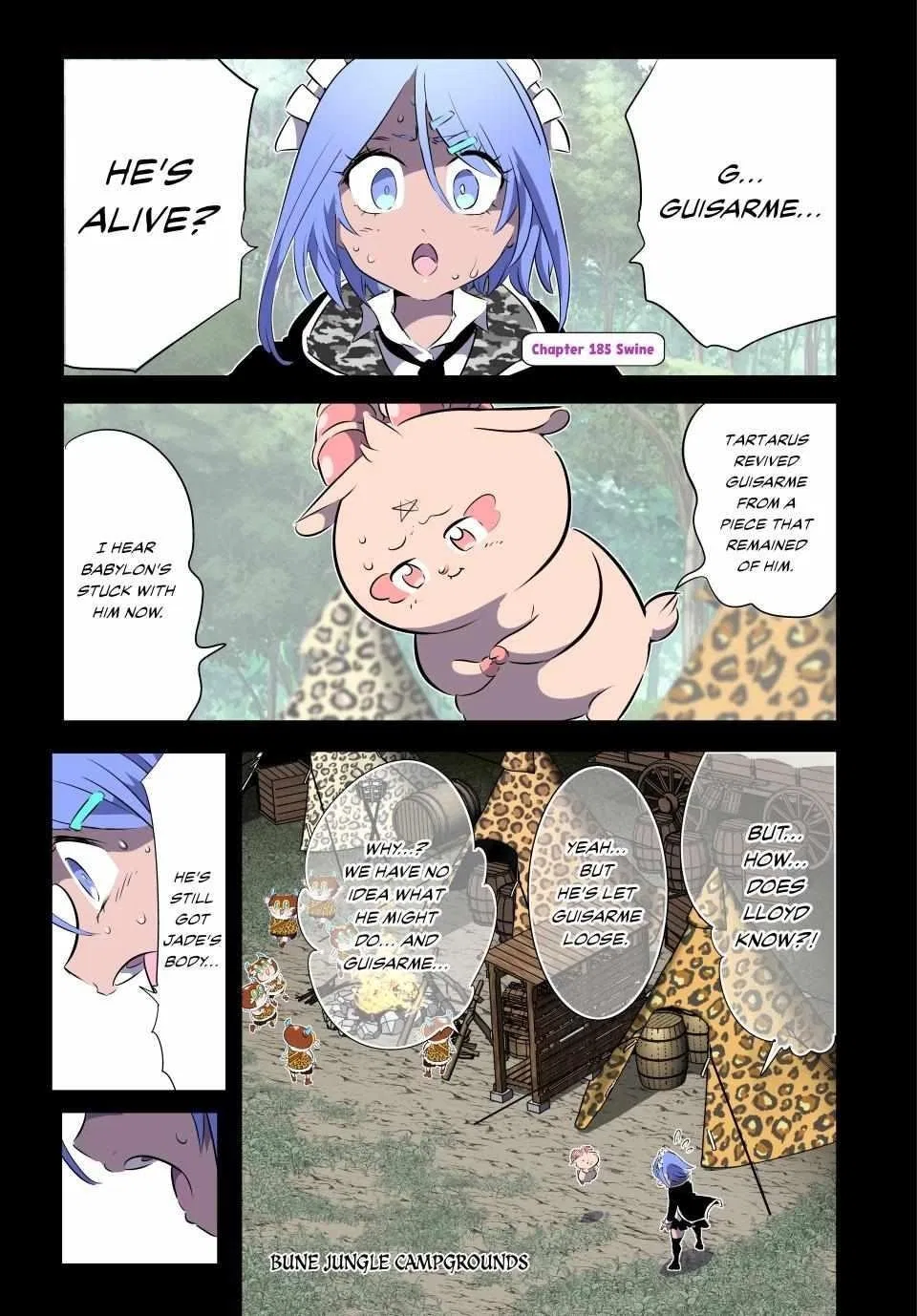 I Was Reincarnated as the 7th Prince so I Will Perfect My Magic as I Please Chapter 185 – Page 1