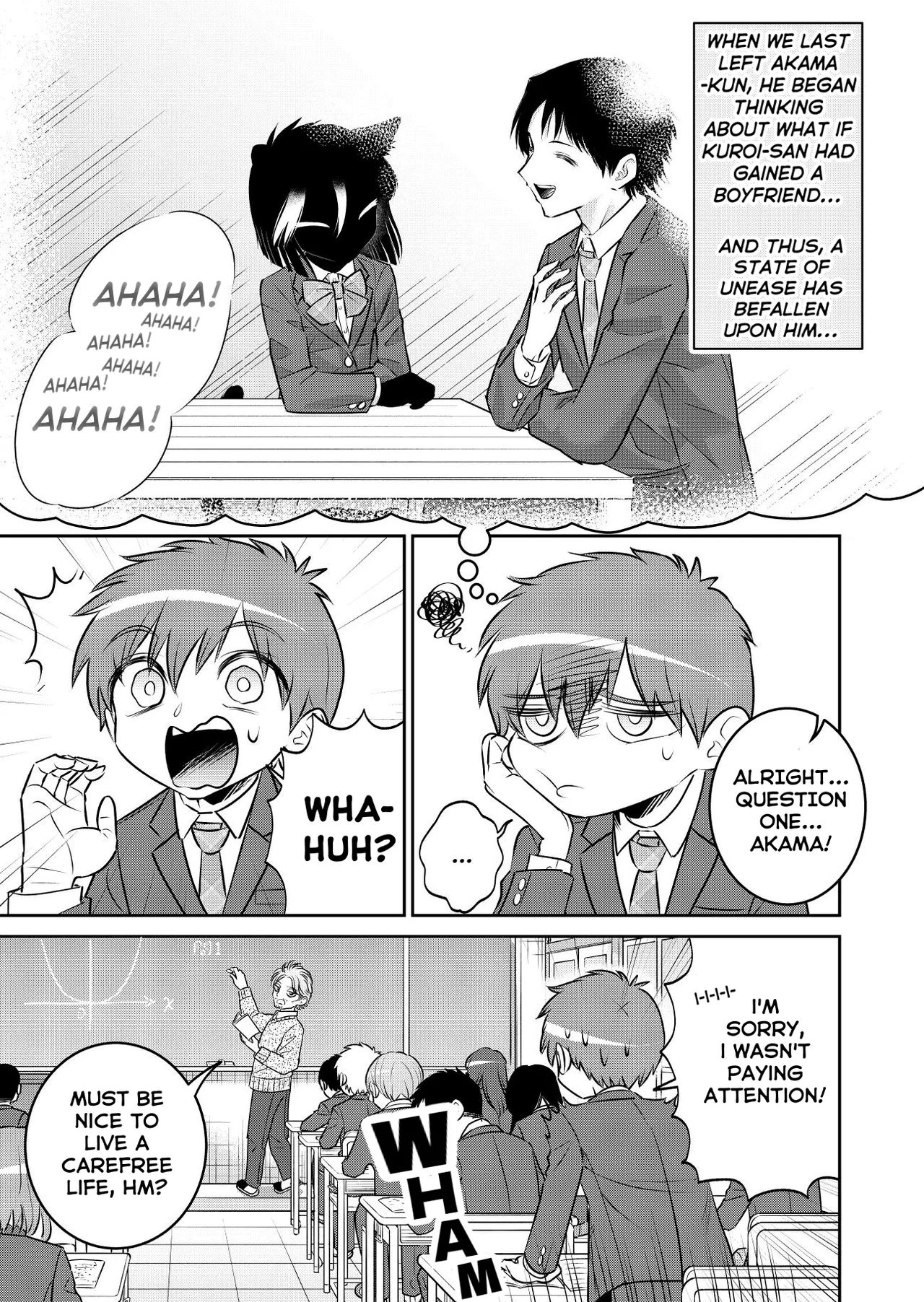 Kamoku dakedo Mechakucha Norinoii Kuroneko-chan Chapter 8 – Page 1