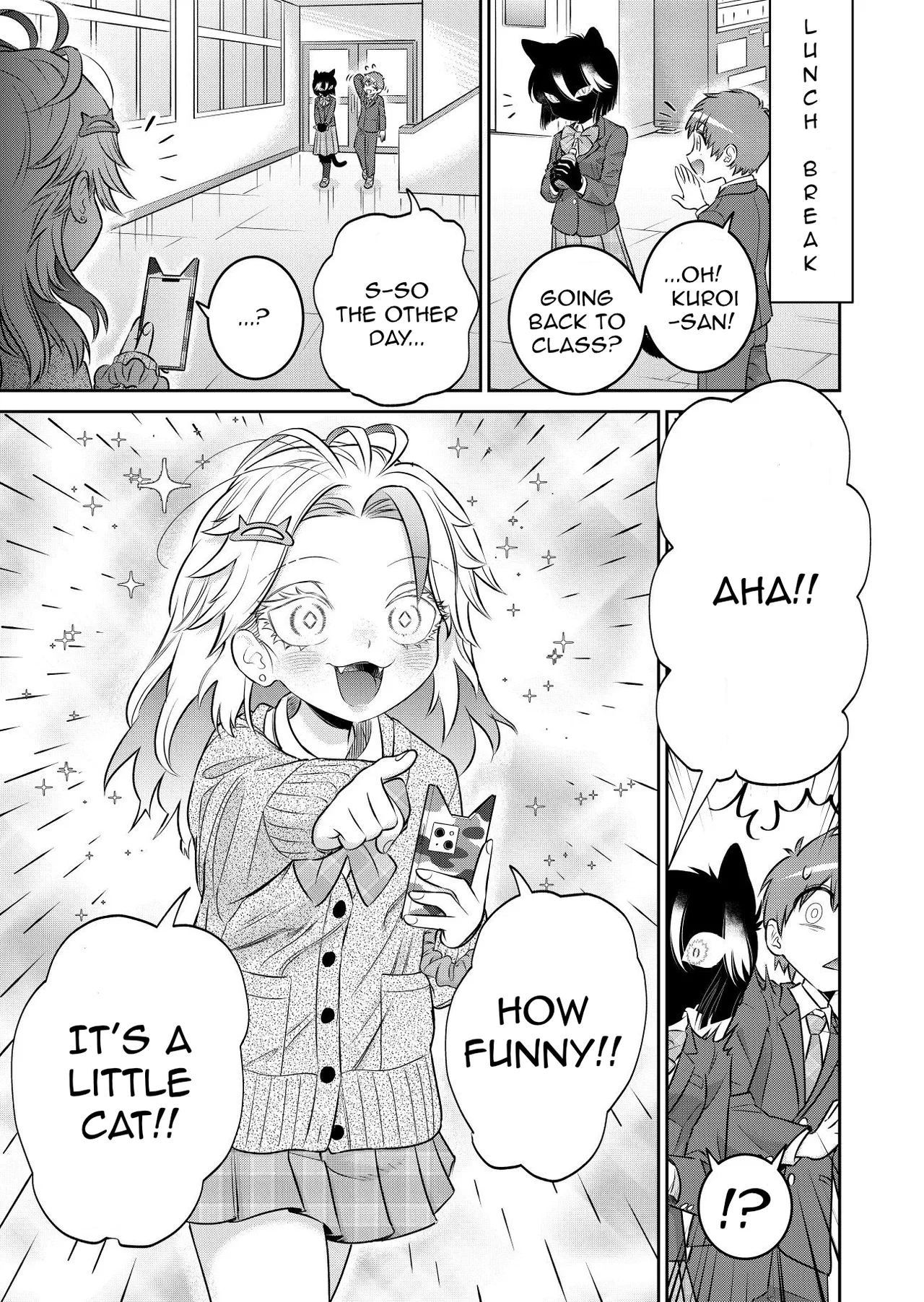 Kamoku dakedo Mechakucha Norinoii Kuroneko-chan Chapter 6 – Page 1