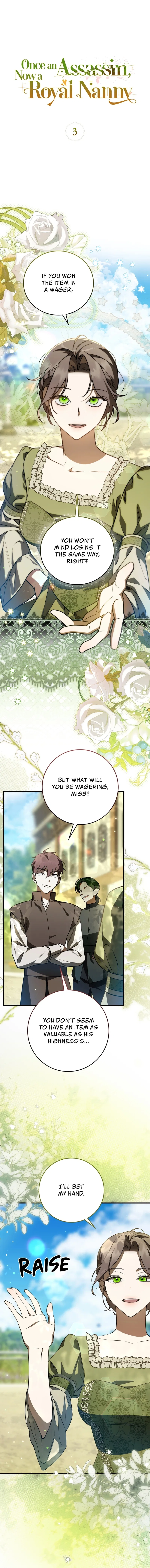 Once an Assassin, Now a Royal Nanny Chapter 3 – Page 1