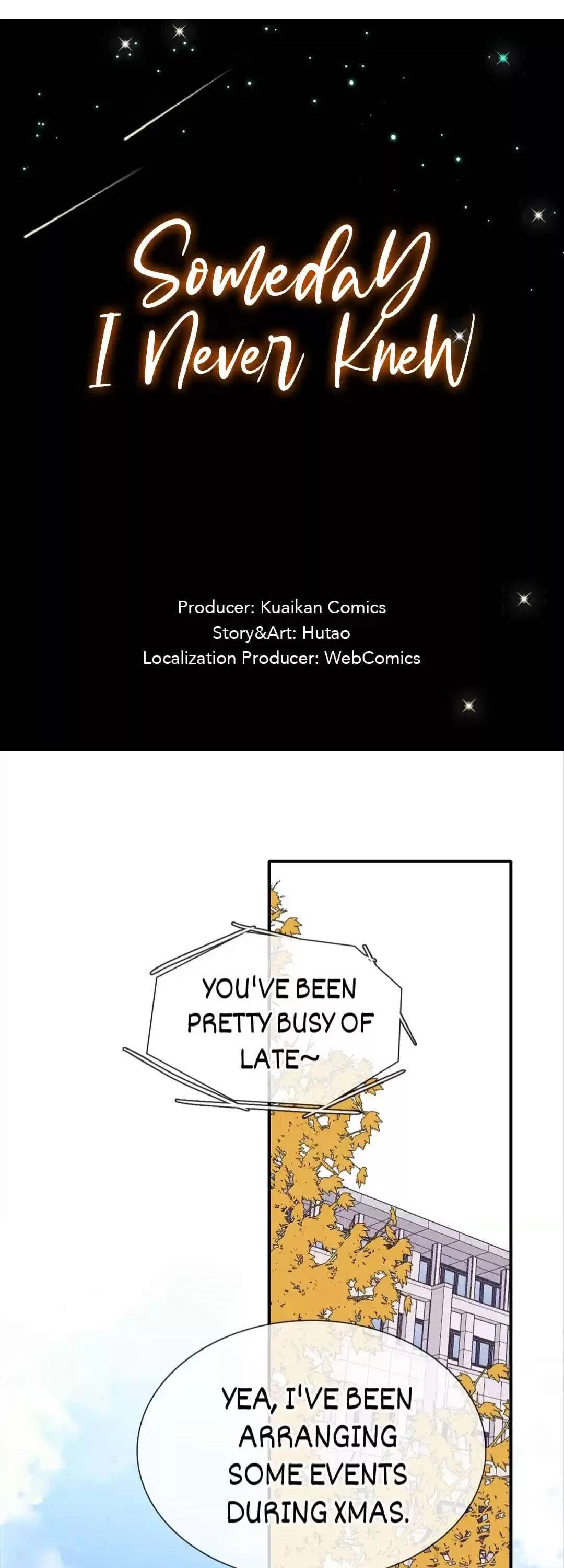Someday I Never Knew Chapter 34 – Page 1