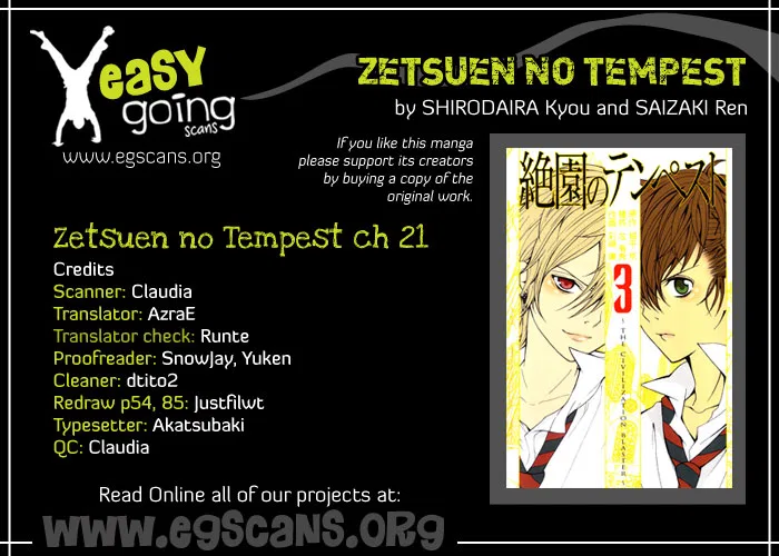 Blast of Tempest Chapter 21 – Page 1