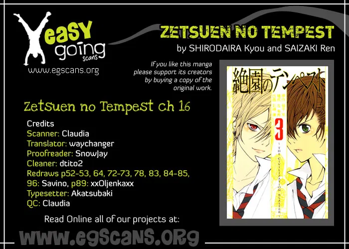Blast of Tempest Chapter 16 – Page 1