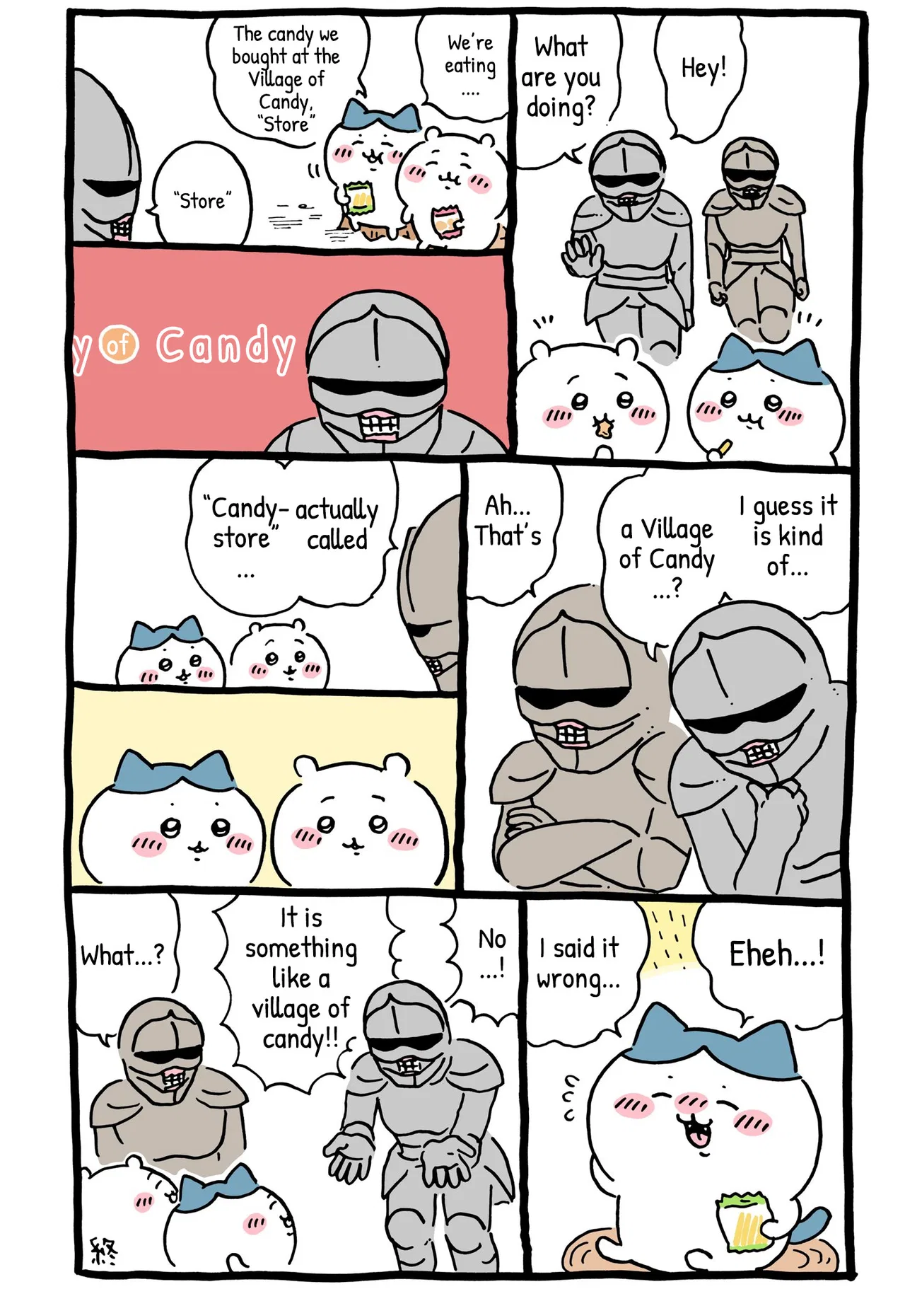 Chiikawa: Nanka Chiisakute Kawaii Yatsu (Webcomic Pages) Chapter 222 – Page 1