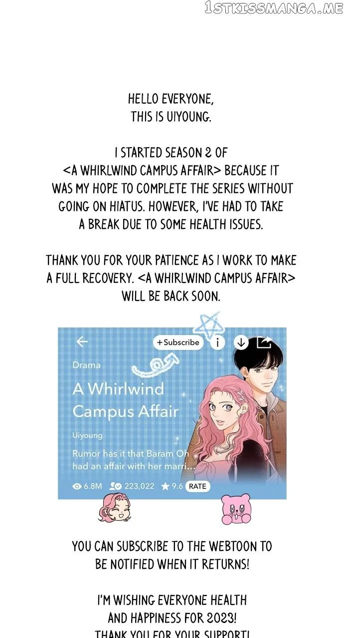 A Whirlwind Campus Affair Chapter 60 – Page 51