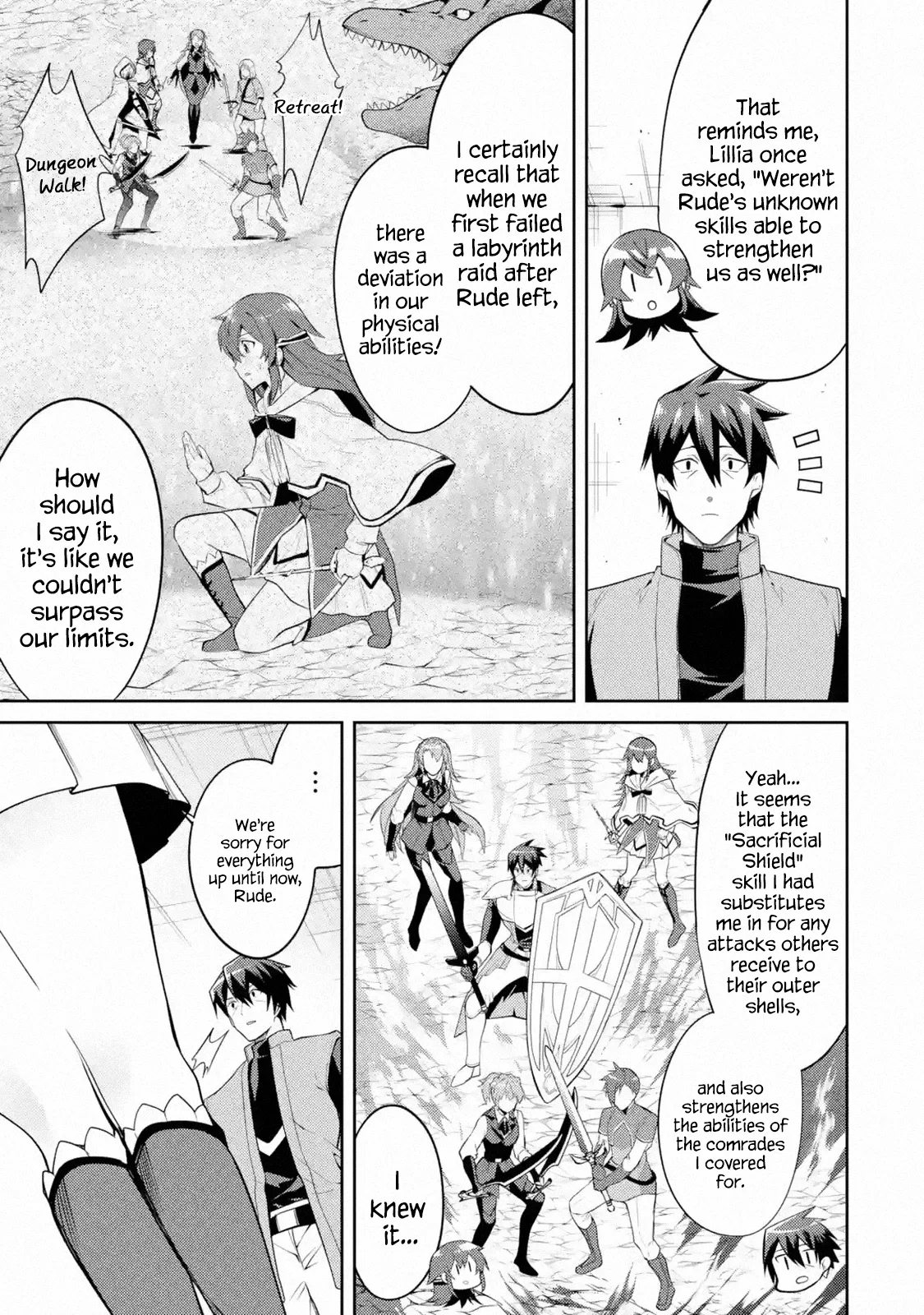 Saikyou Tank no Meikyuu Kouryaku ~Tairyoku 9999 no Rare Skill-mochi Tank, Yuusha Party wo Tsuihou Sareru~ Chapter 5.3 – Page 1