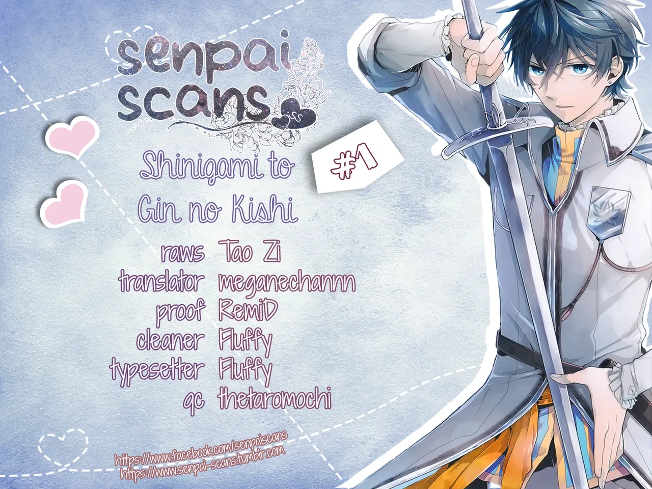 Shinigami to Gin no Kishi Chapter 1 – Page 1