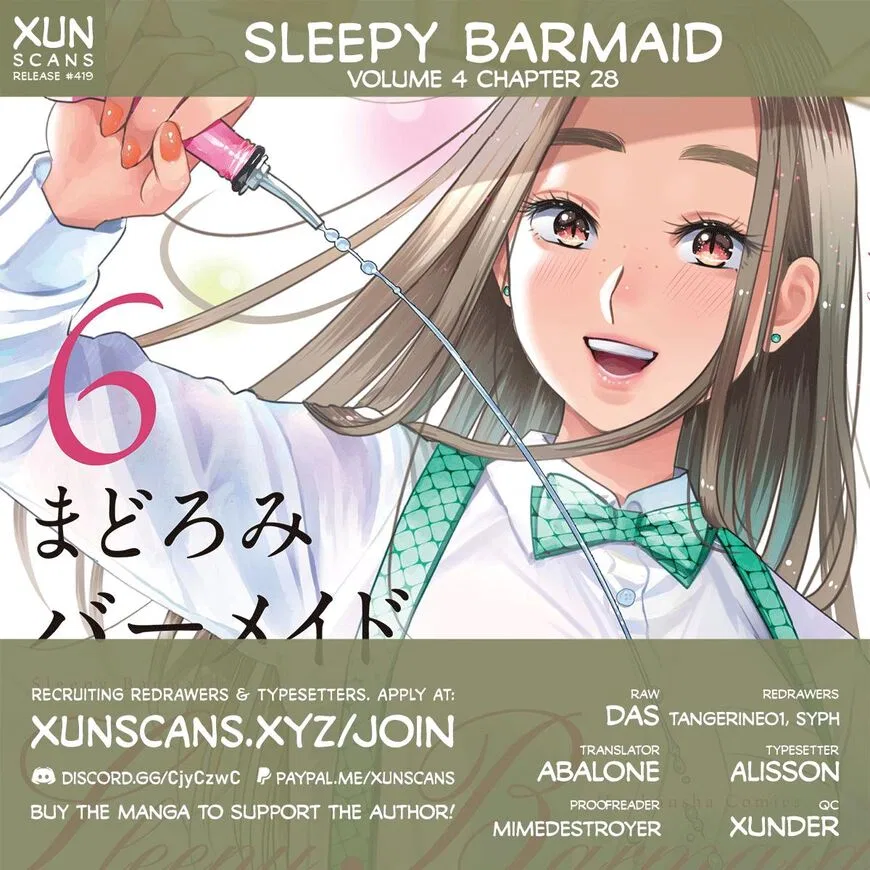 Madoromi Barmaid manga Chapter 28 – Page 1