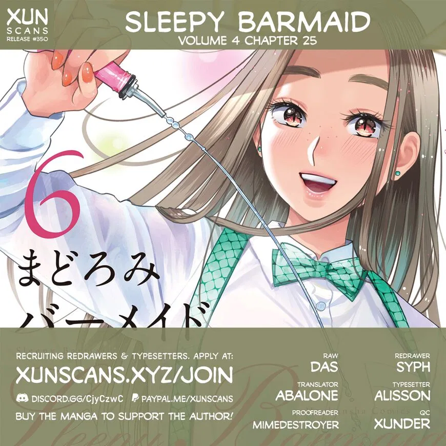 Madoromi Barmaid manga Chapter 25 – Page 1