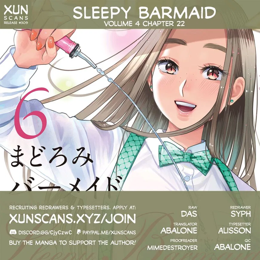 Madoromi Barmaid manga Chapter 22 – Page 1