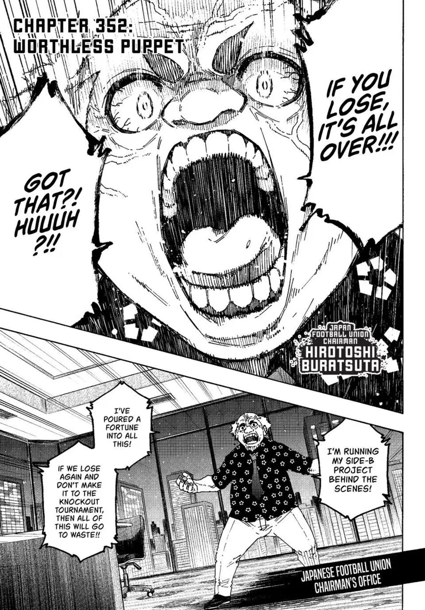 Blue Lock manga Chapter 352 – Page 1