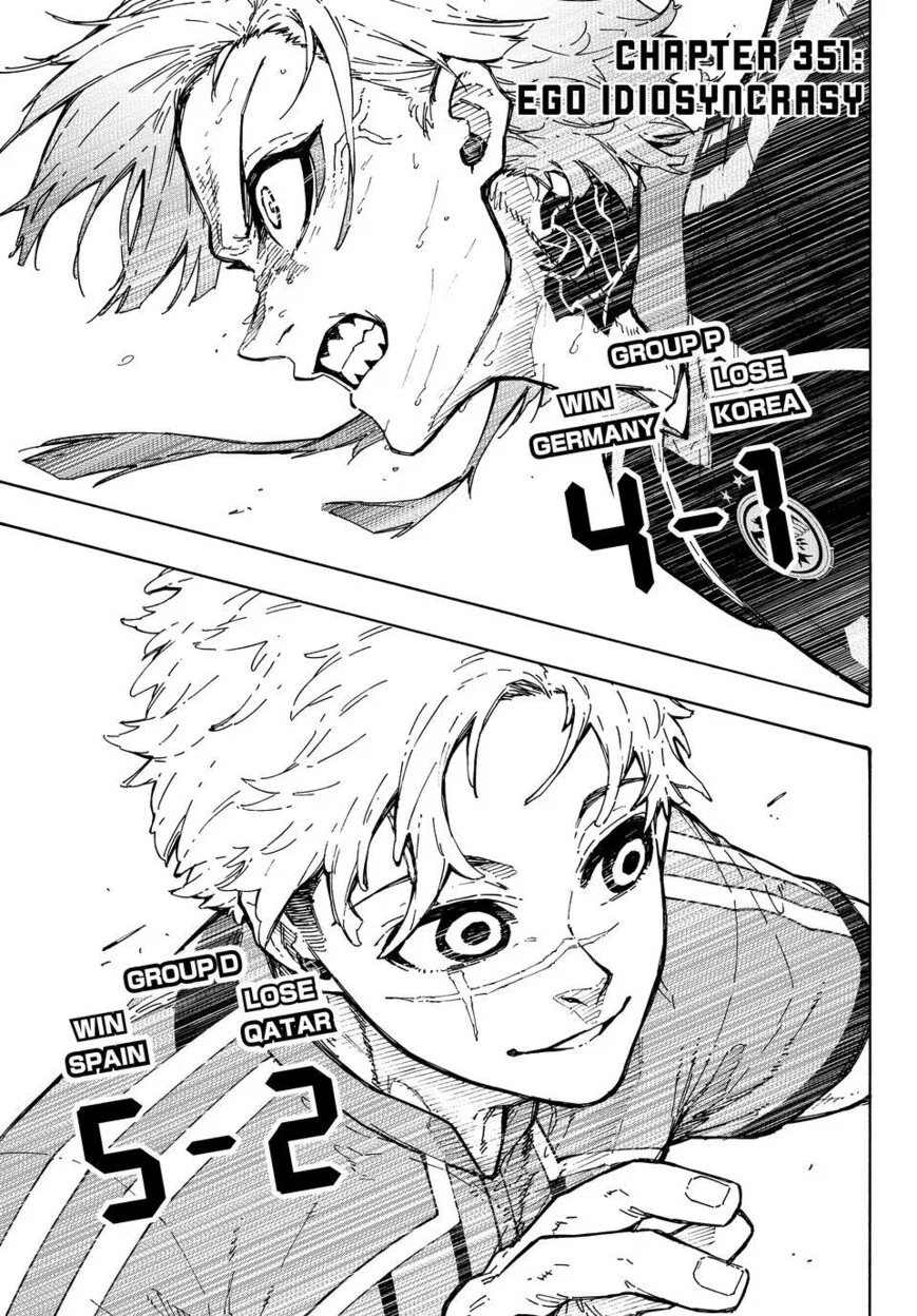 Blue Lock manga Chapter 351 – Page 1