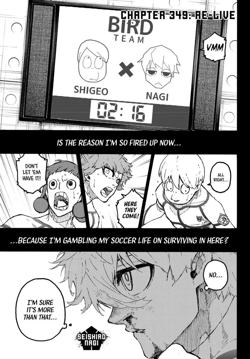 Blue Lock manga Chapter 349 – Page 1