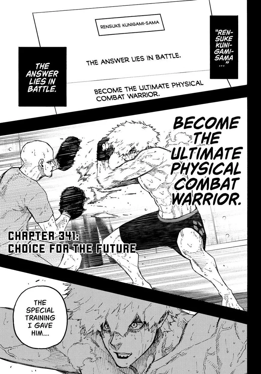 Blue Lock manga Chapter 341 – Page 1