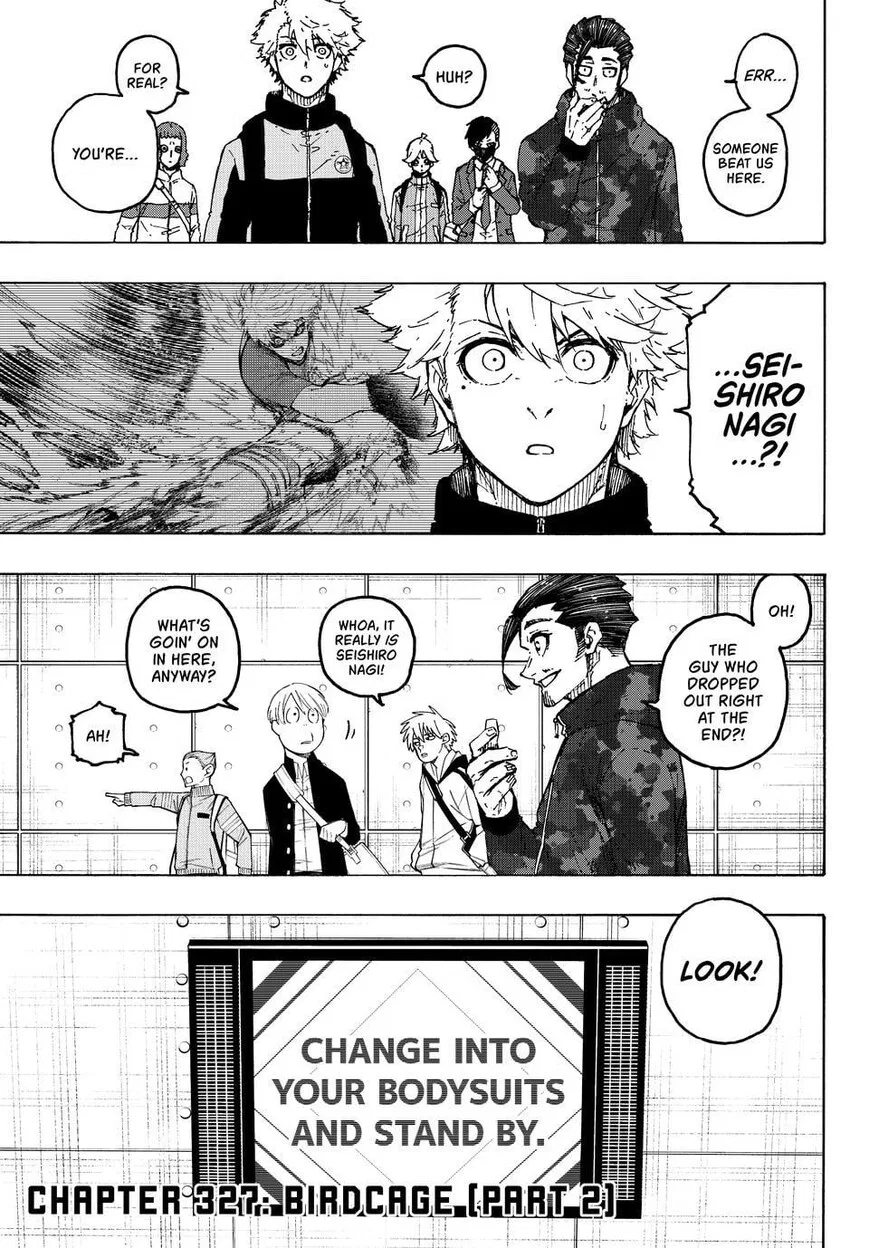 Blue Lock manga Chapter 327 – Page 1