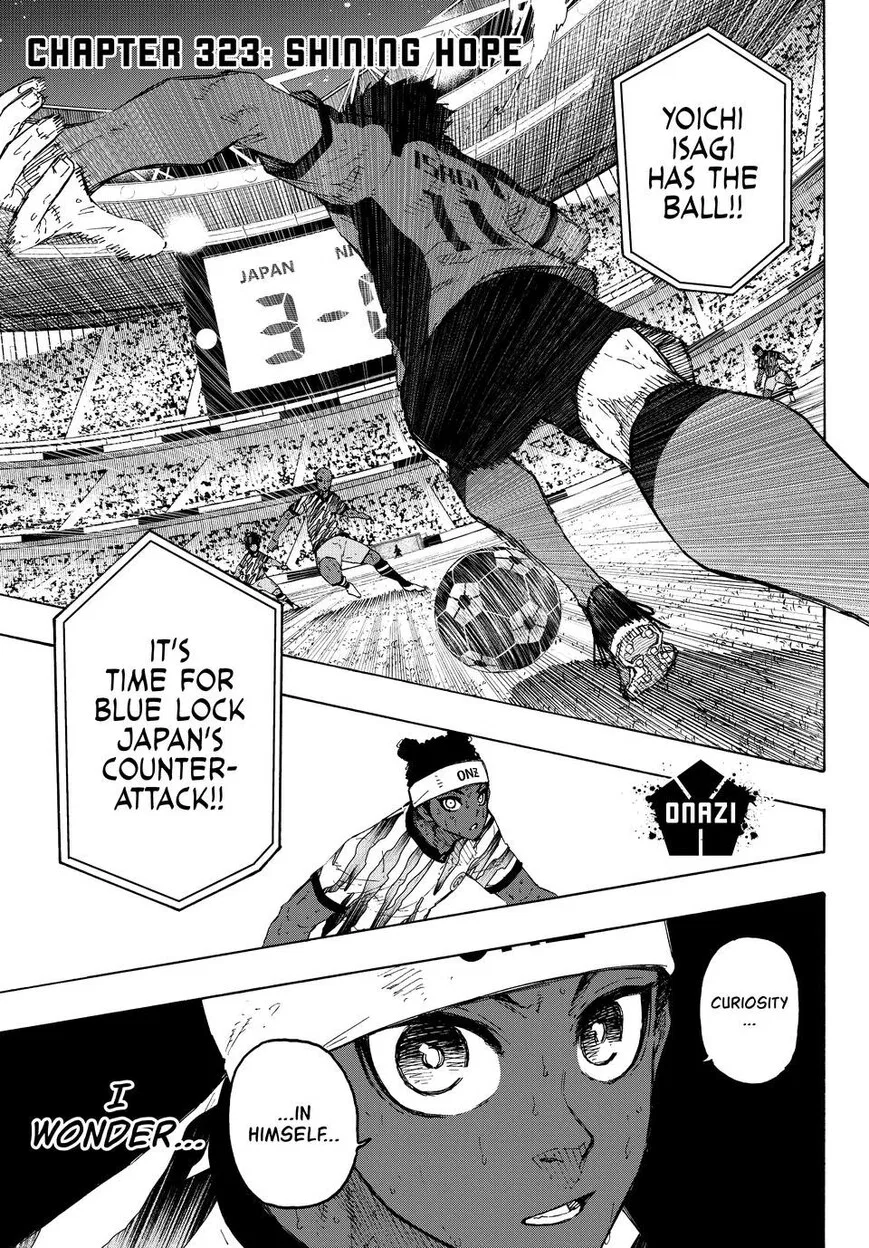 Blue Lock manga Chapter 323 – Page 1