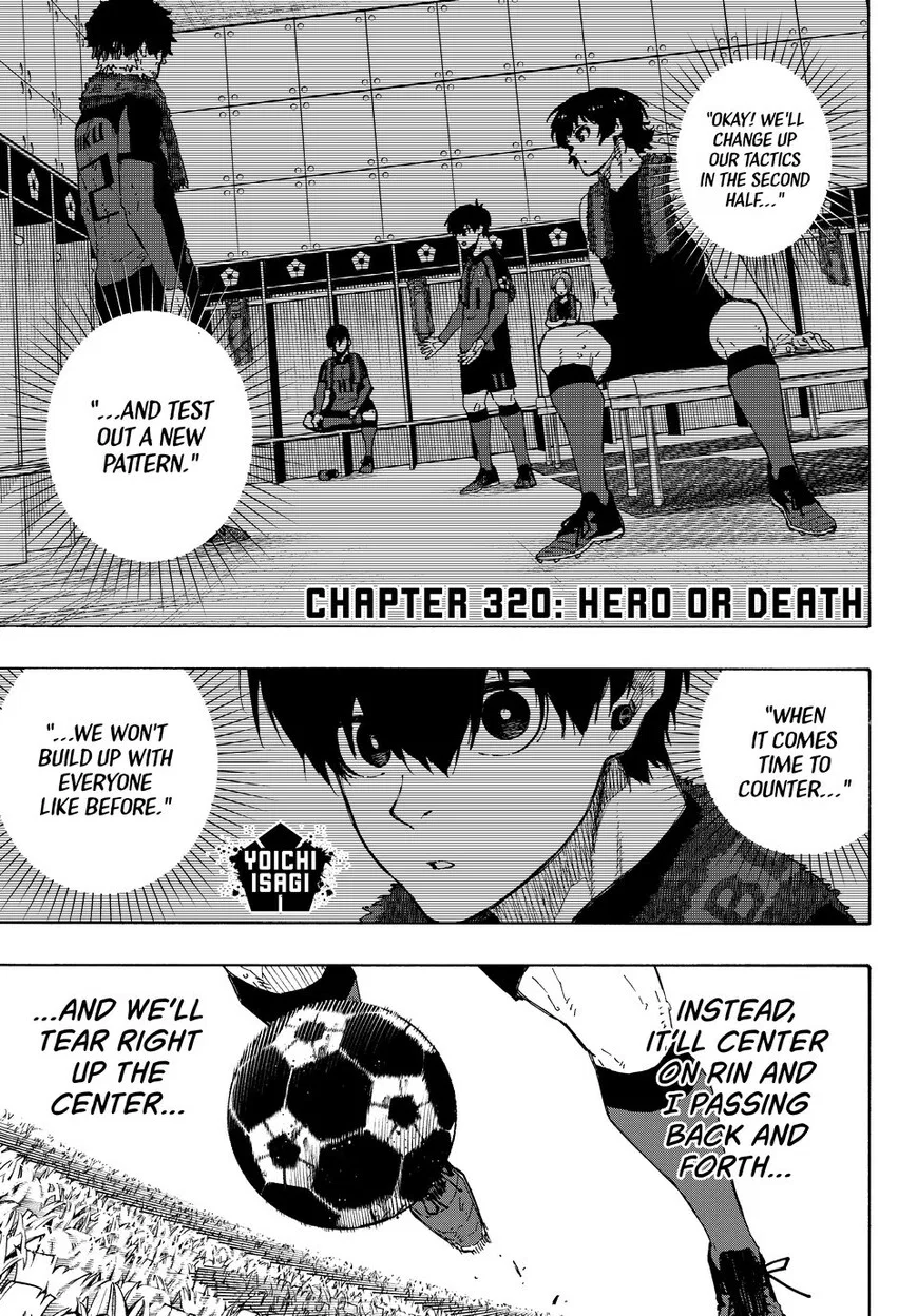Blue Lock manga Chapter 320 – Page 1