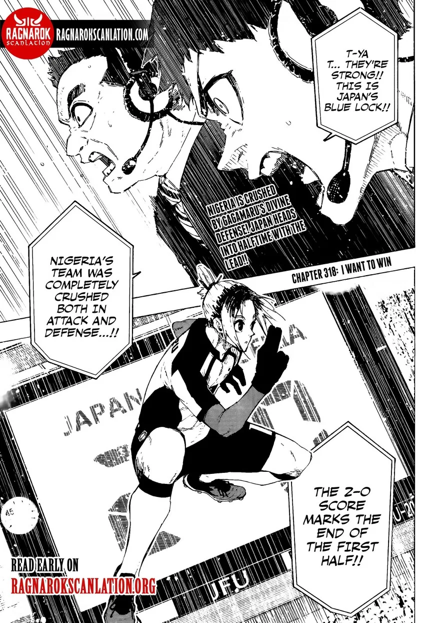 Blue Lock manga Chapter 318 – Page 1