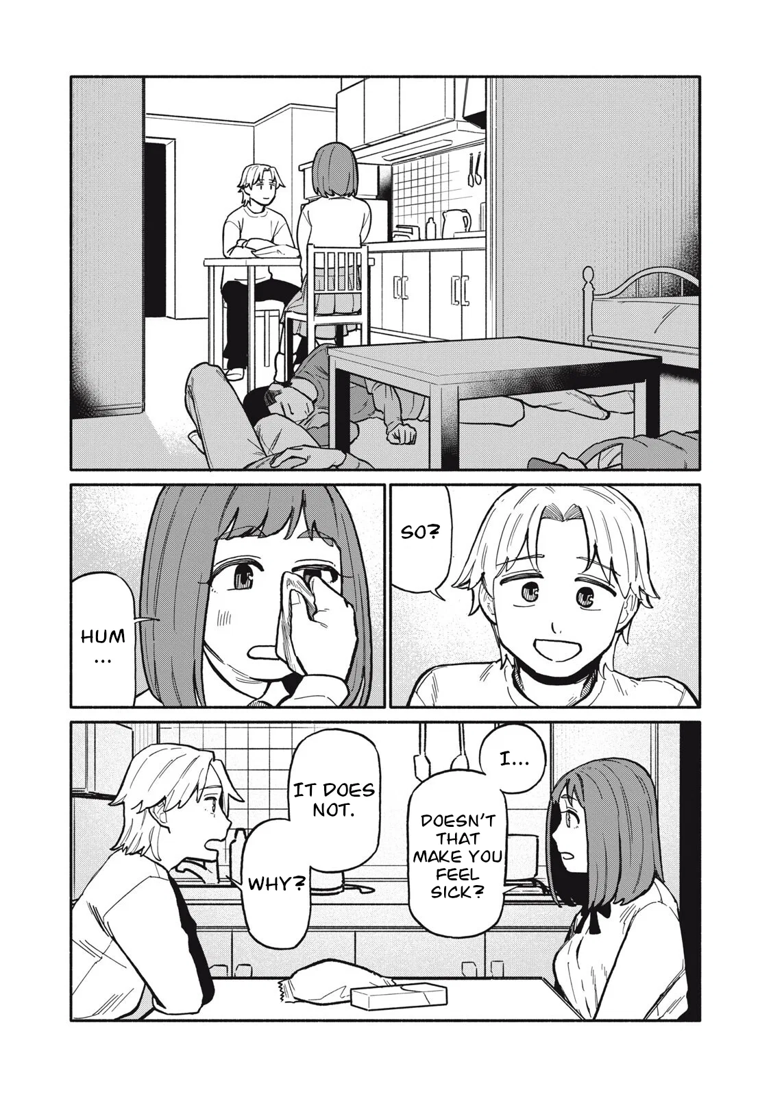 Boku wa Ano Yoru Ano Ko to Chapter 14 – Page 1