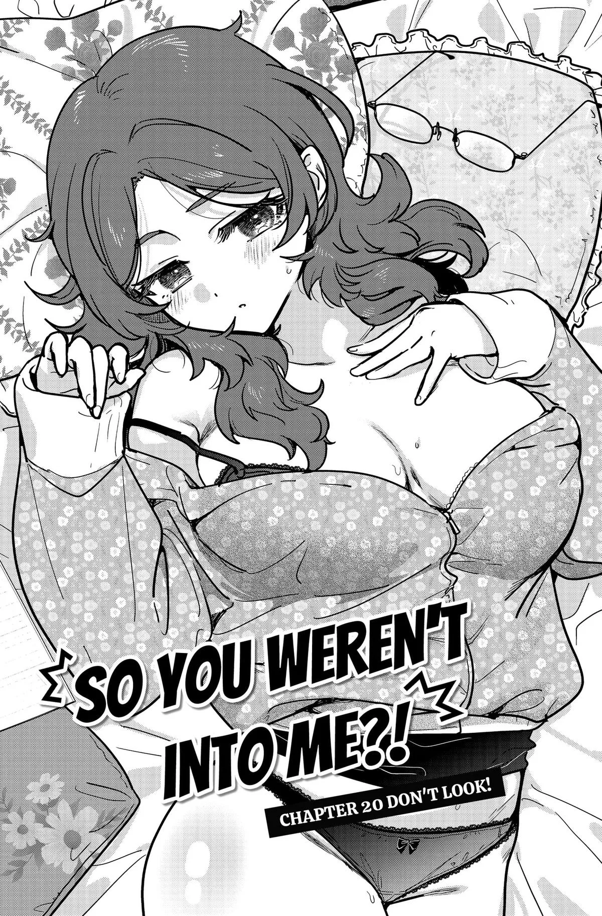 So You Weren't into Me?! Chapter 20 – Page 1