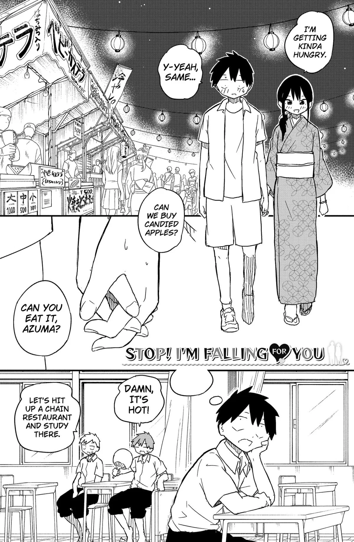 Stop! I'm Falling for You! Chapter 45 – Page 1