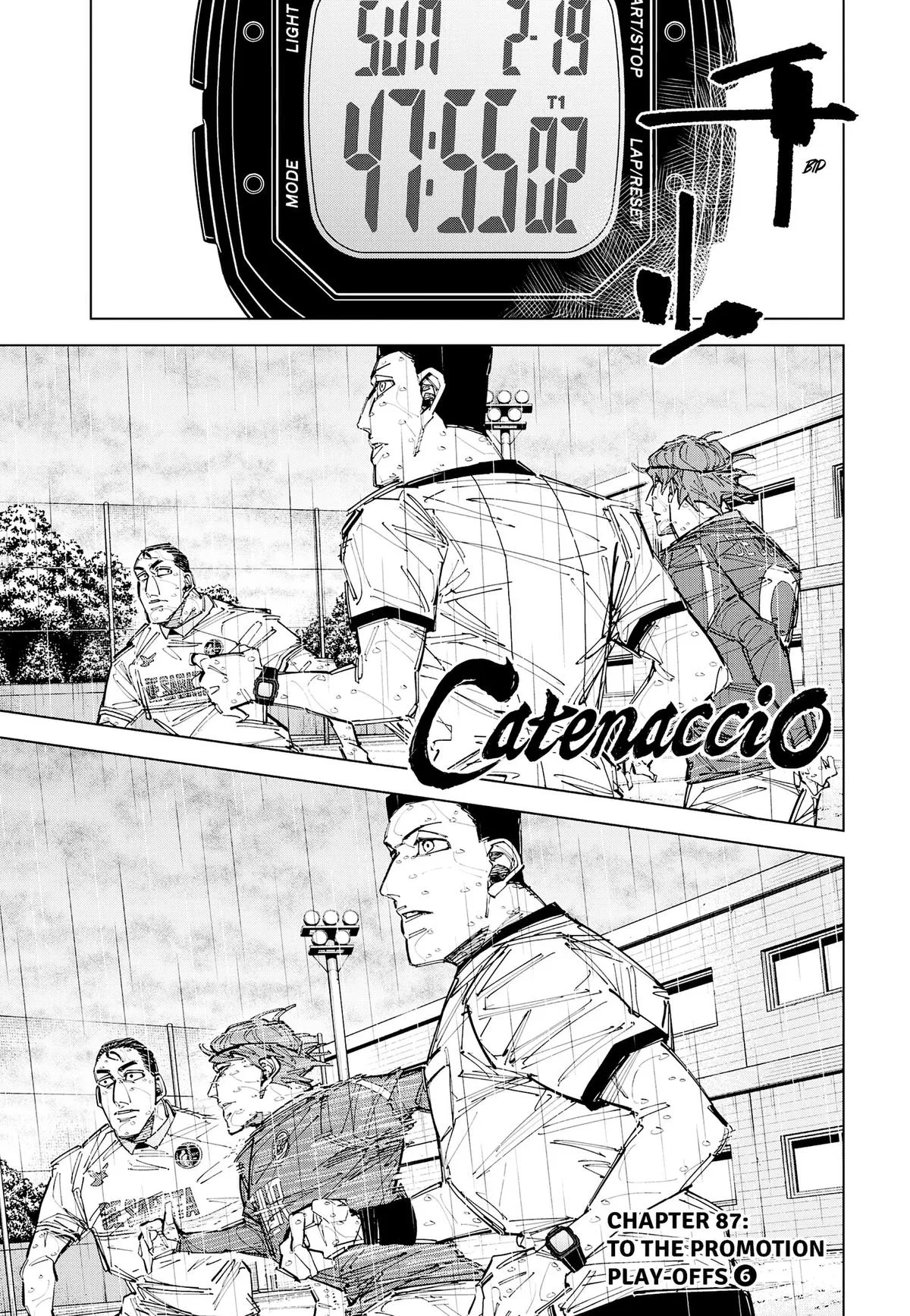 Catenaccio Chapter 87 – Page 1