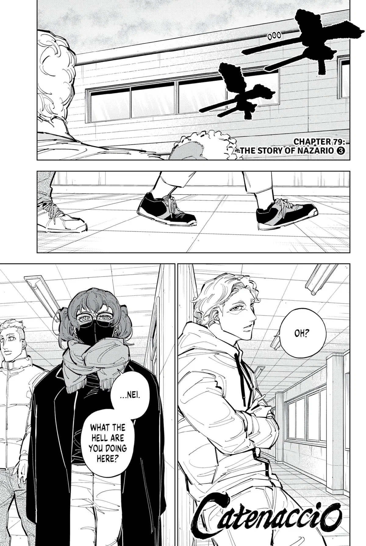 Catenaccio Chapter 79 – Page 1