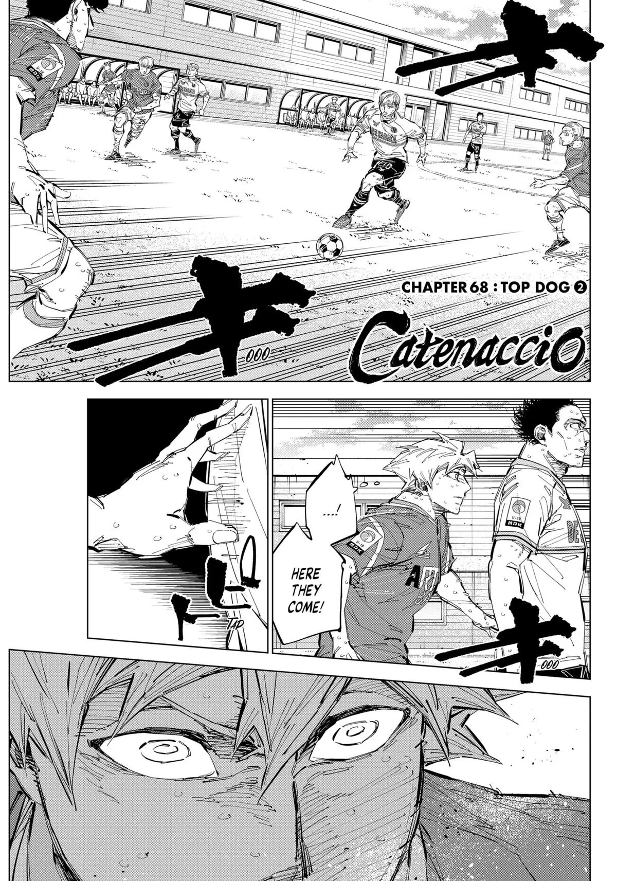 Catenaccio Chapter 68 – Page 1