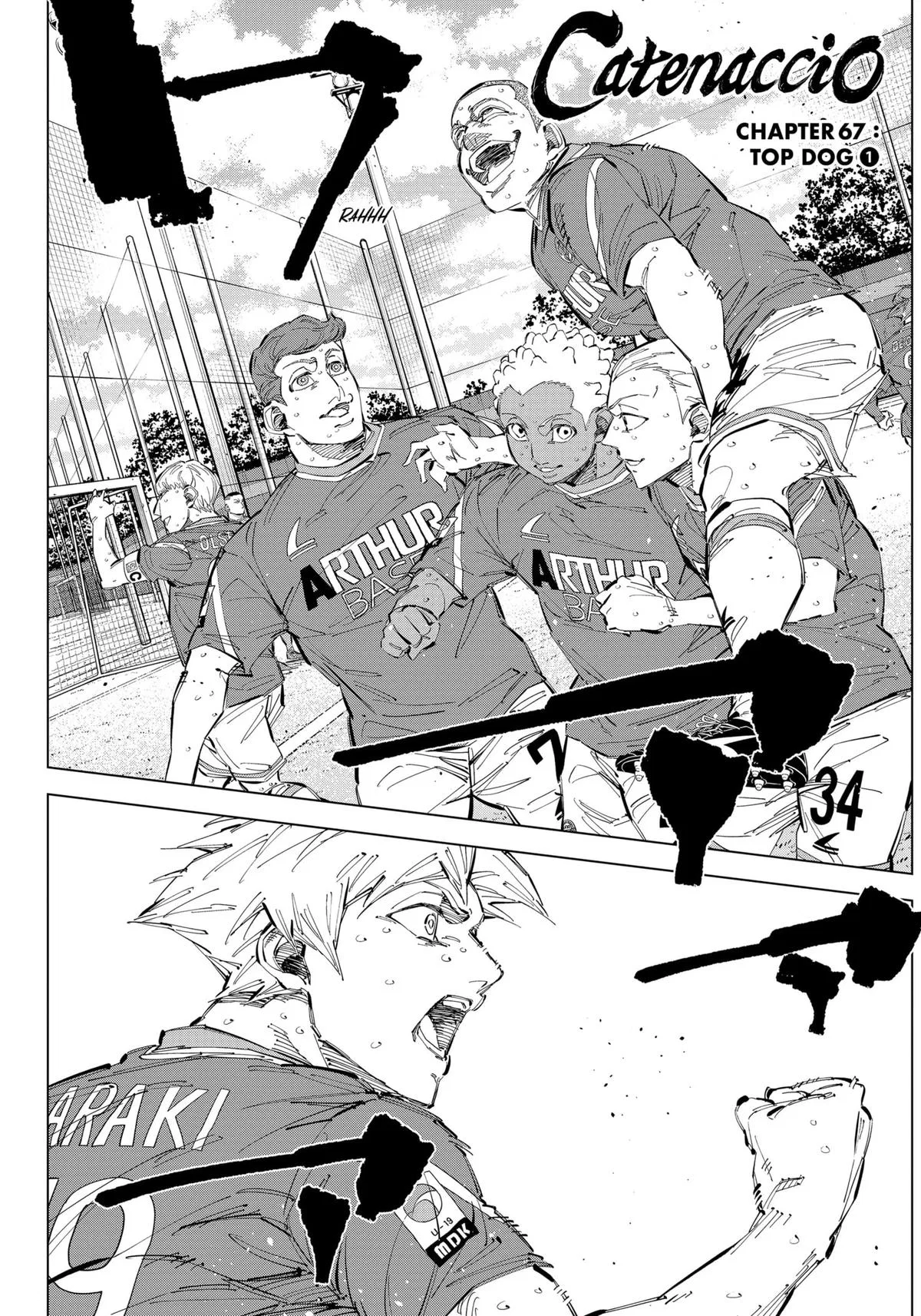 Catenaccio Chapter 67 – Page 1