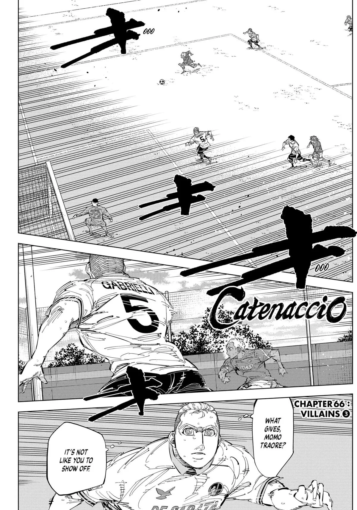 Catenaccio Chapter 66 – Page 1