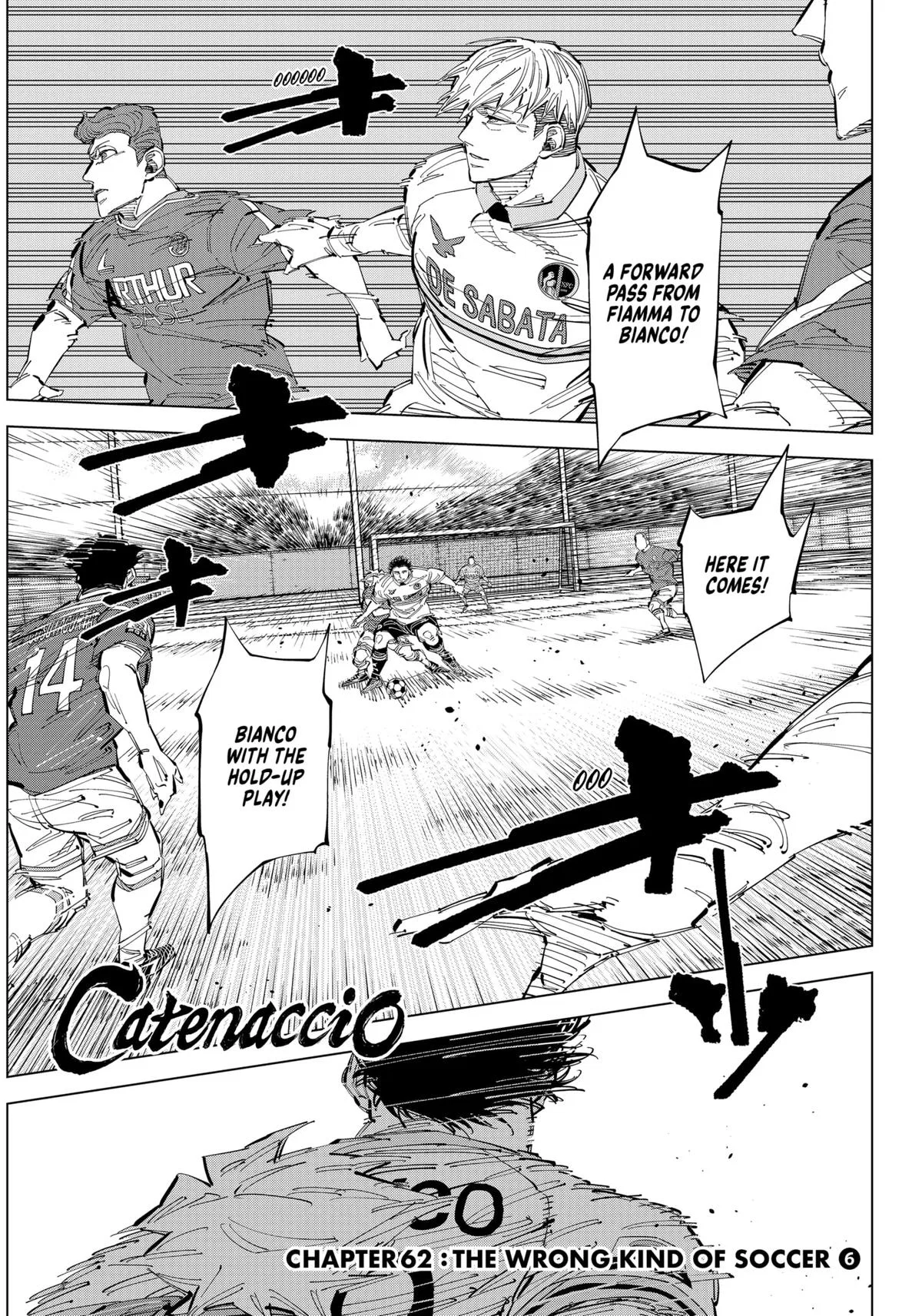 Catenaccio Chapter 62 – Page 1
