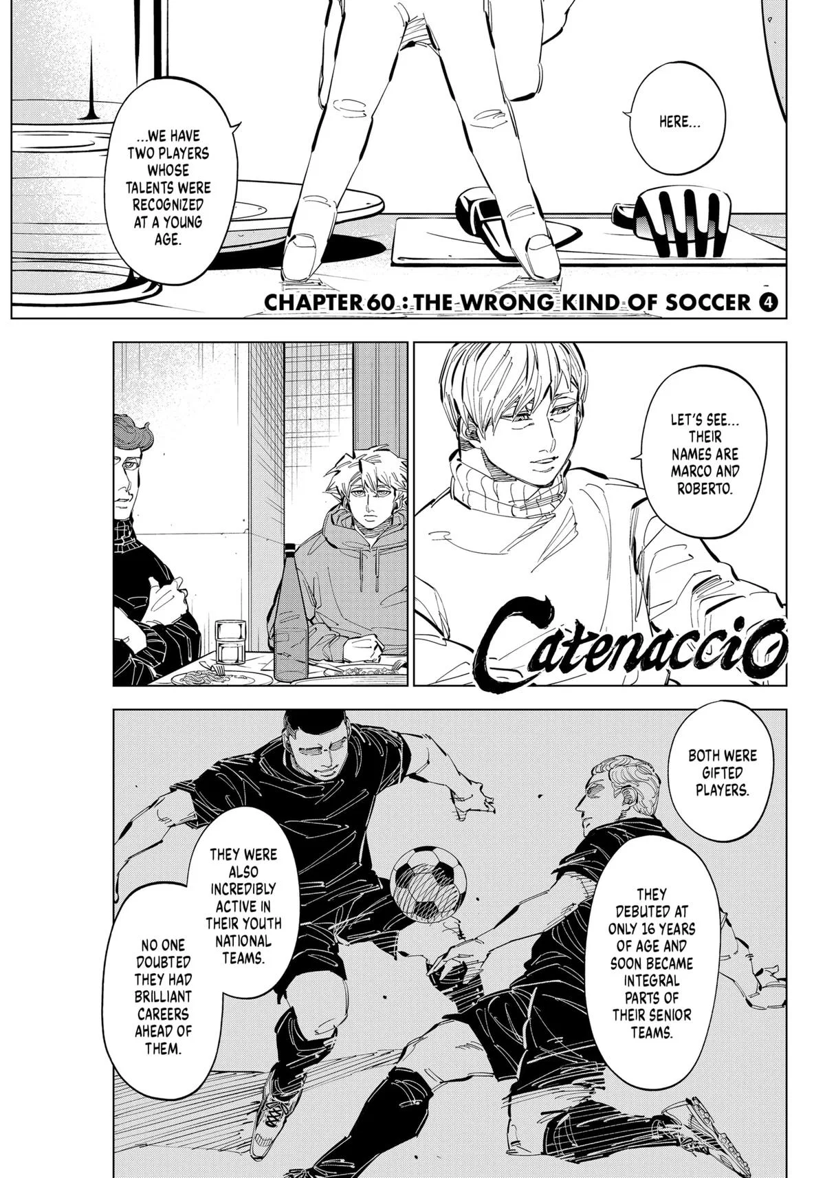 Catenaccio Chapter 60 – Page 1