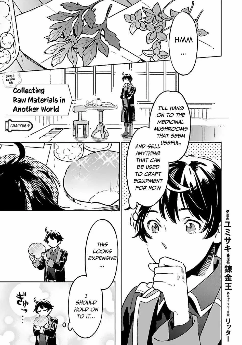 Isekai Nonbiri Sozai Saishu Seikatsu Chapter 5 – Page 1