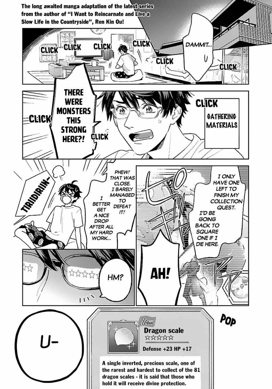 Isekai Nonbiri Sozai Saishu Seikatsu Chapter 1 – Page 1