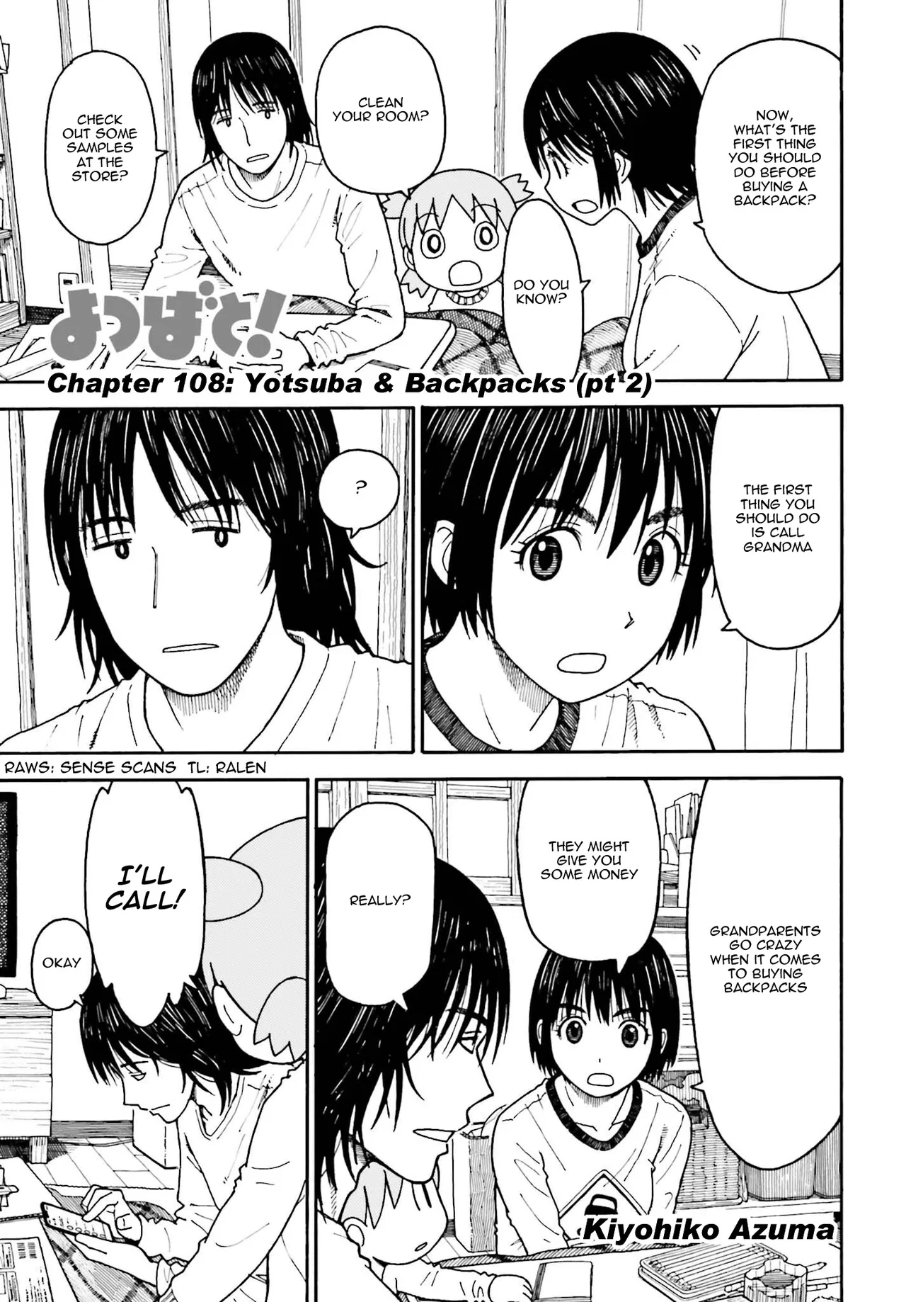 Yotsuba to! Chapter 104.2 – Page 1