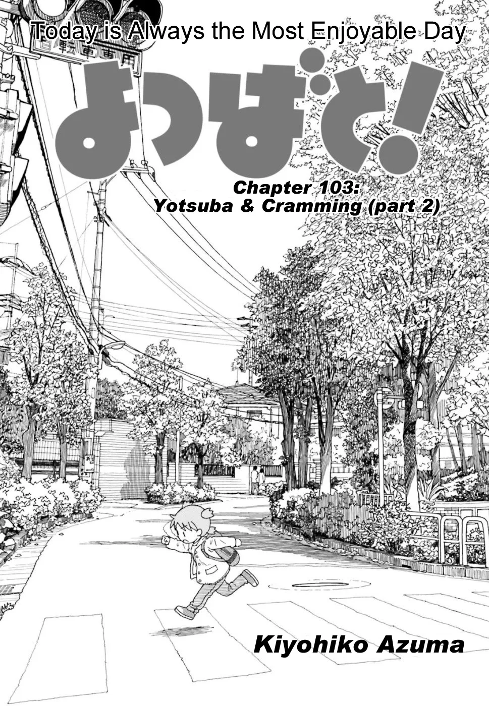 Yotsuba to! Chapter 101.2 – Page 1