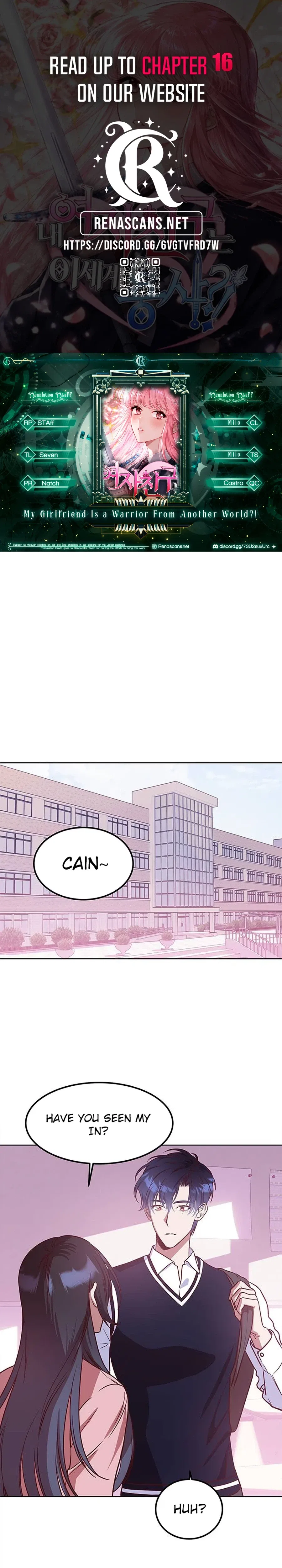 My Girlfriend Is a Warrior From Another World?! Chapter 9 – Page 1