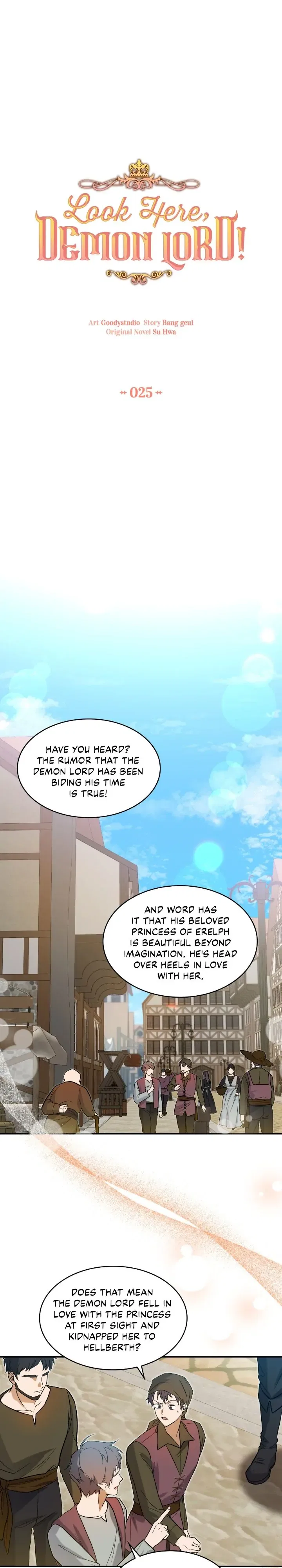 Look Here, Demon Lord! Chapter 25 – Page 1