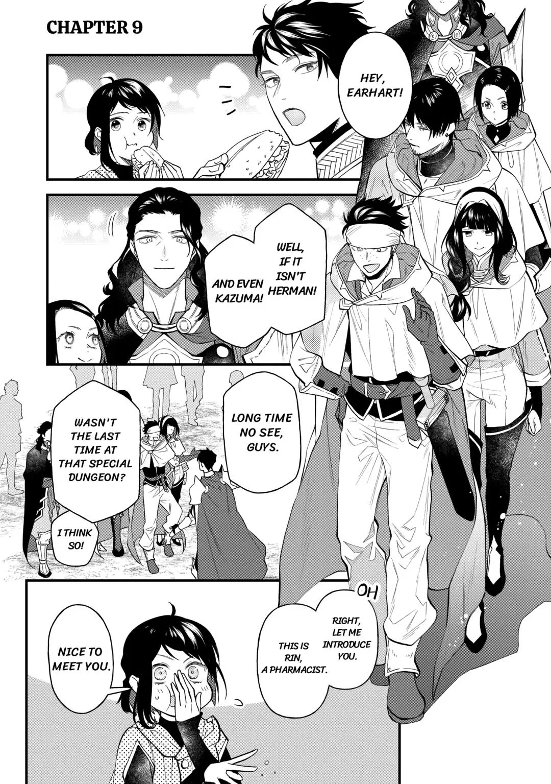 Tenisaki wa Kusushi ga Sukunai Sekaideshita Chapter 9 – Page 1