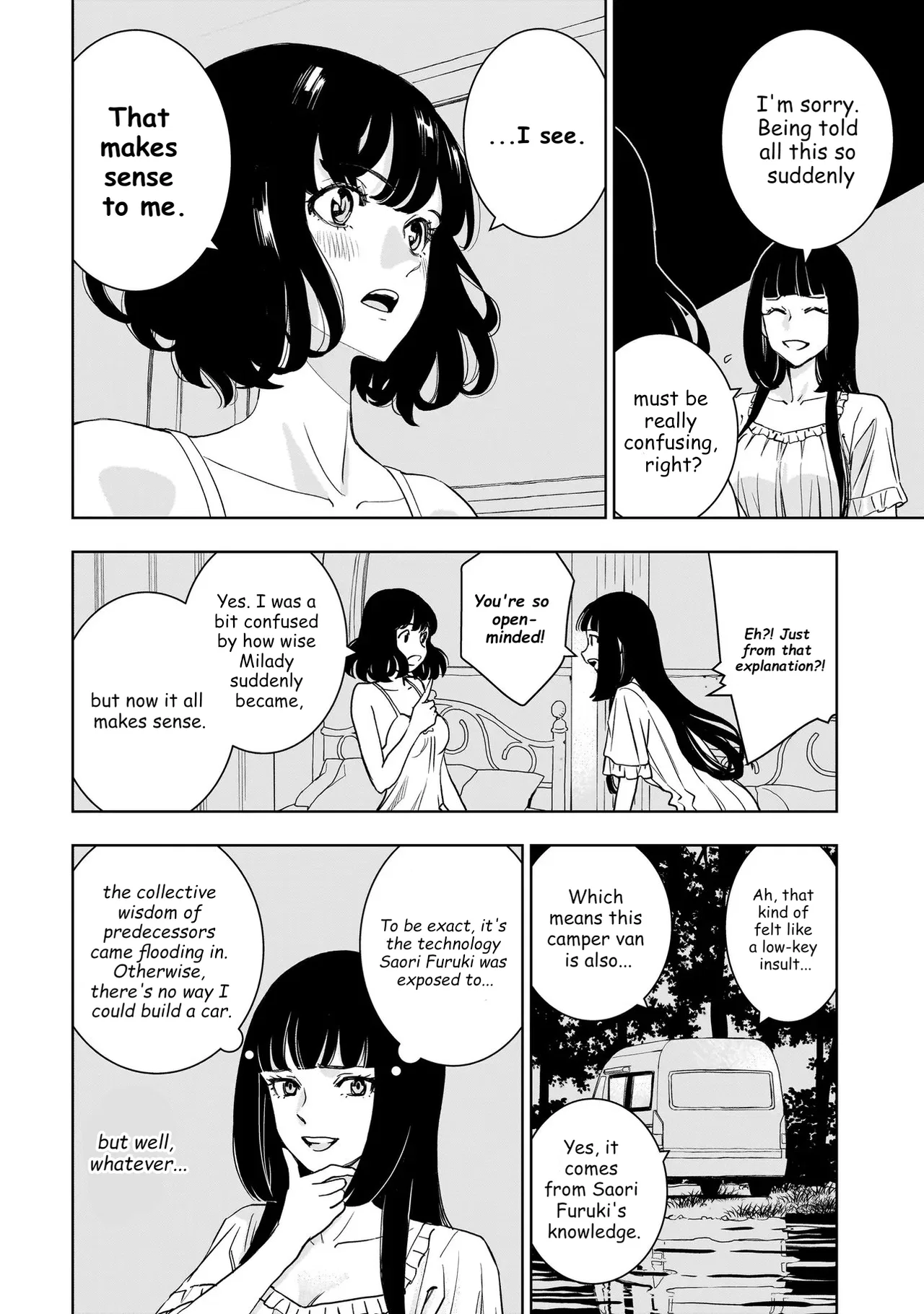 Tsuihou Reijou, Craft Shinagara Camping Car de Isekai o Tabishimasu Chapter 6 – Page 4