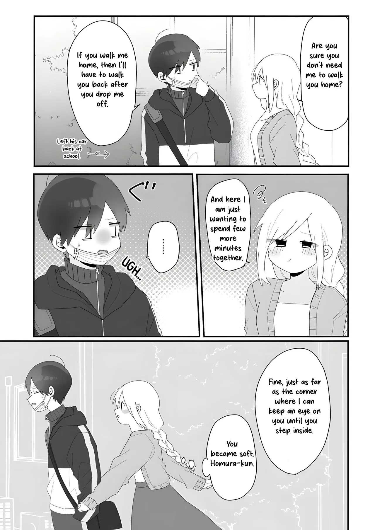 Sensei Nishii - Homura-sensei wa Tabun Motenai Chapter 4 – Page 1