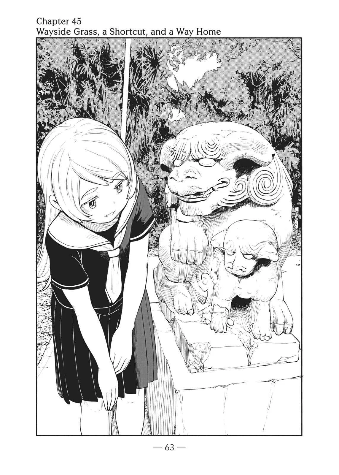 Flying Witch Chapter 45 – Page 1