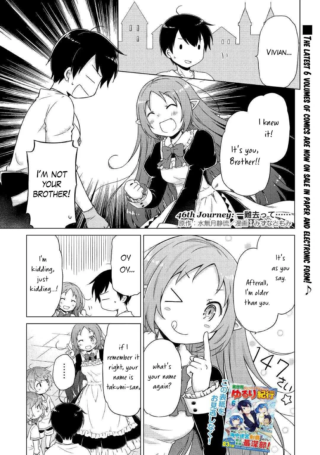Isekai Yururi Kikou Chapter 46 – Page 1